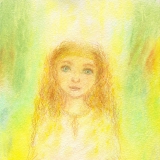 Девочка Дара, рисунок к Легенде "Начадо ДАРа", 2014 г.