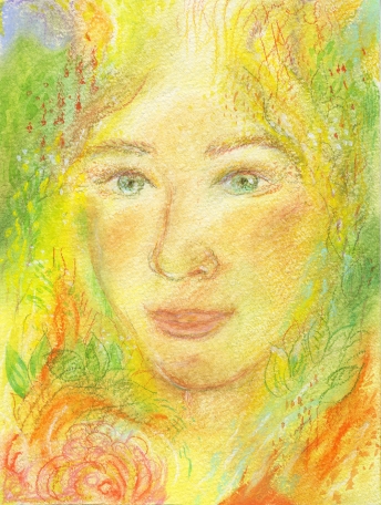 Энергопортрет для Олюшки Мокрецовой "Внимание Души", 2014 год